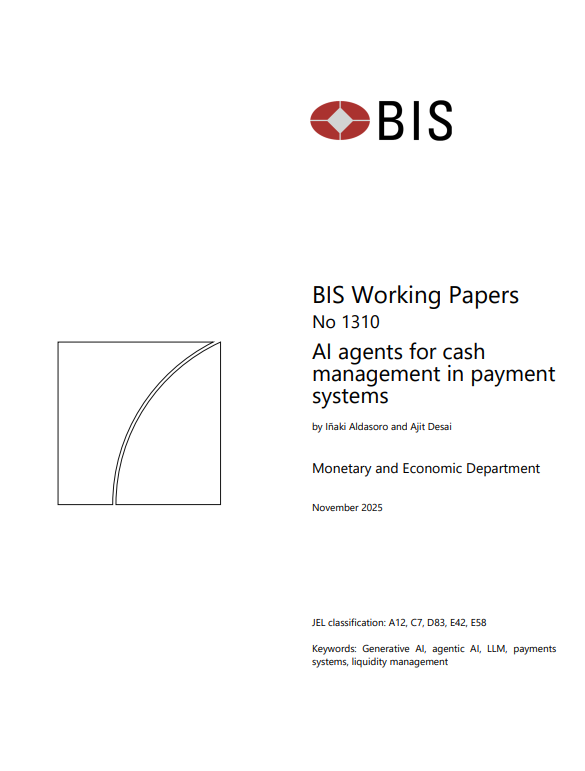 AI agents for cash management in payment systems