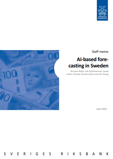 AI-based forecasting in Sweden