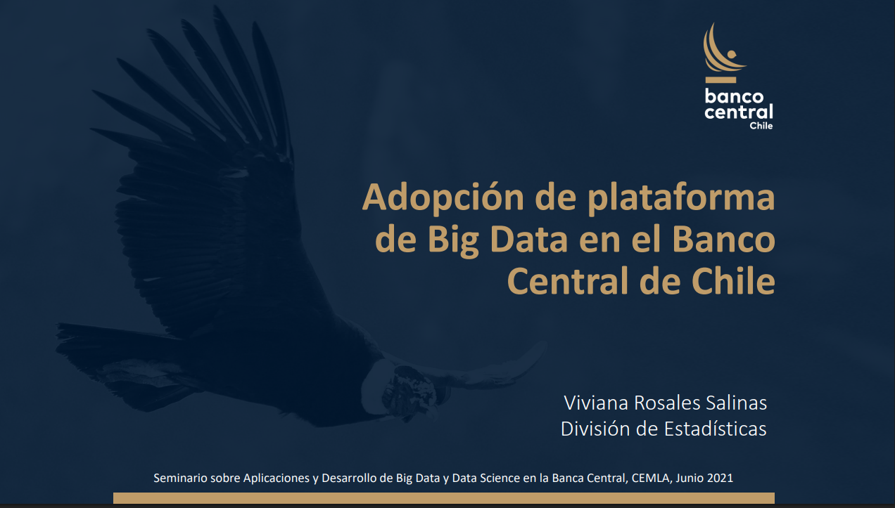 Adopción de plataforma de Big Data en el Banco Central de Chile