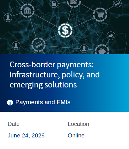 Cross‑border payments: Infrastructure, policy, and emerging solutions