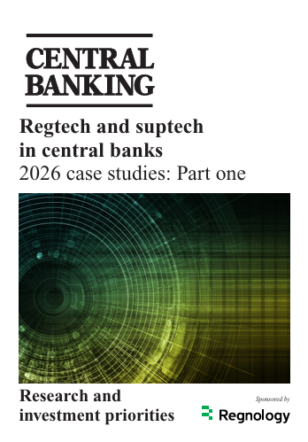 Regtech and suptech in central banks 2026 case studies: Part one – research and investment priorities