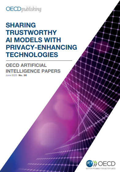 Sharing trustworthy AI models with privacy‑enhancing technologies
