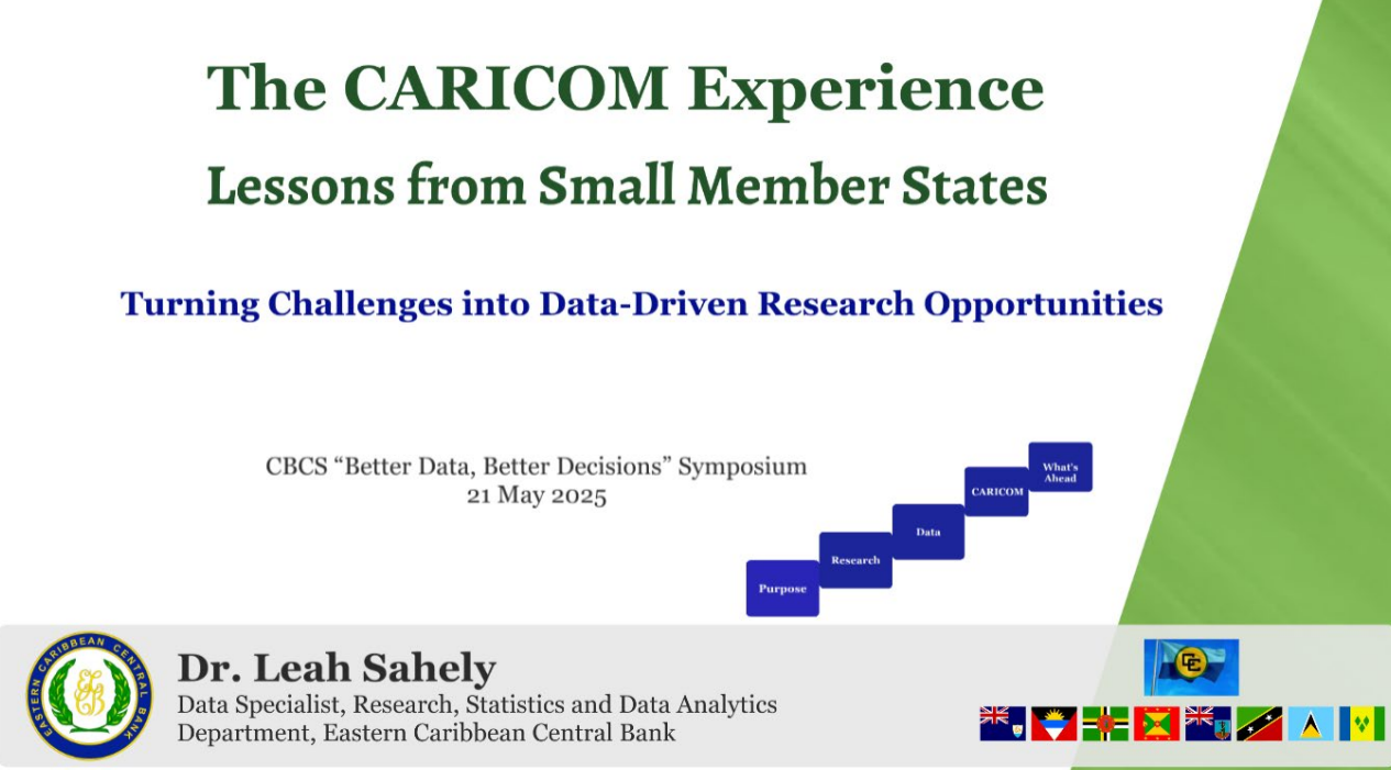 The CARICOM Experience: Lessons from Small Member States – Turning Challenges into Data-Driven Research Opportunities