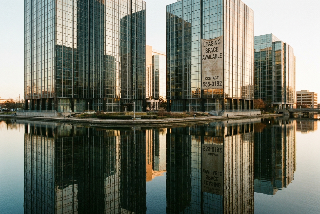 Commercial property prices and bank performance