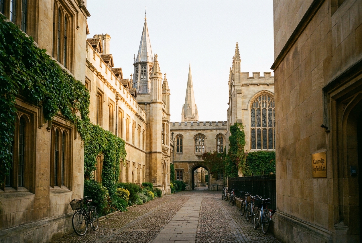 Online launch event for the Cambridge SupTech Lab