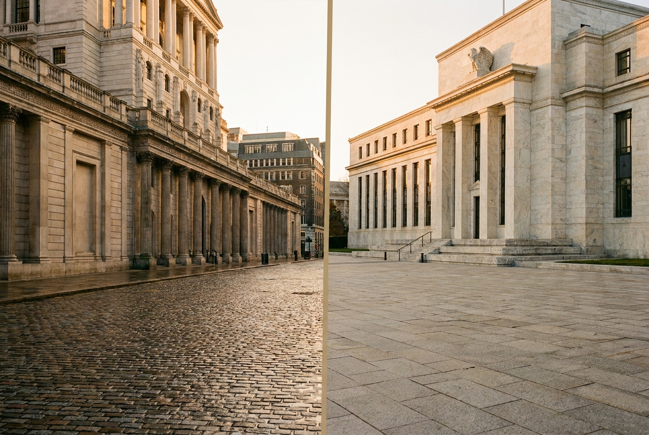 Central Banks' Role in Bank Supervision in the United States and United Kingdom