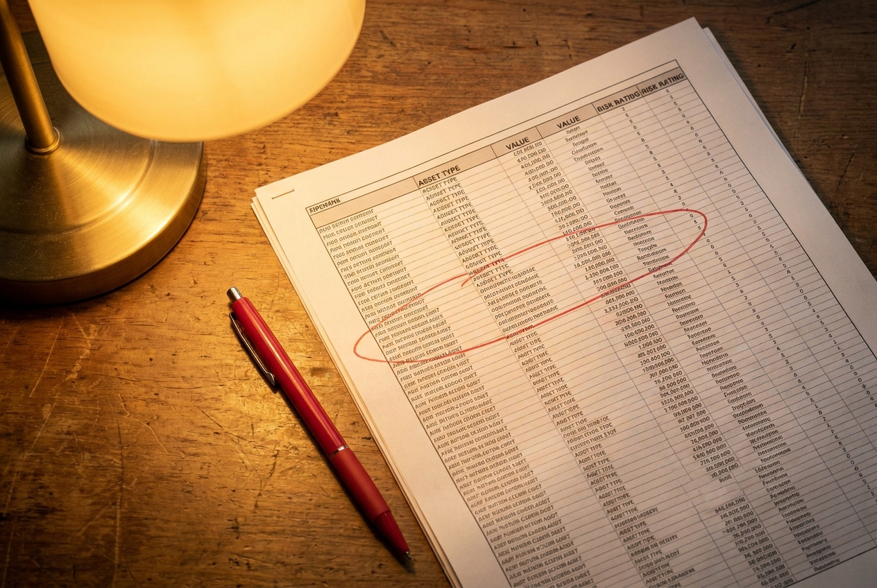 ML for anomaly detection in insurance assets granular reporting