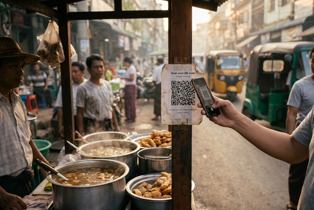 Myanmar Central Bank unveils national QR standard for digital payments