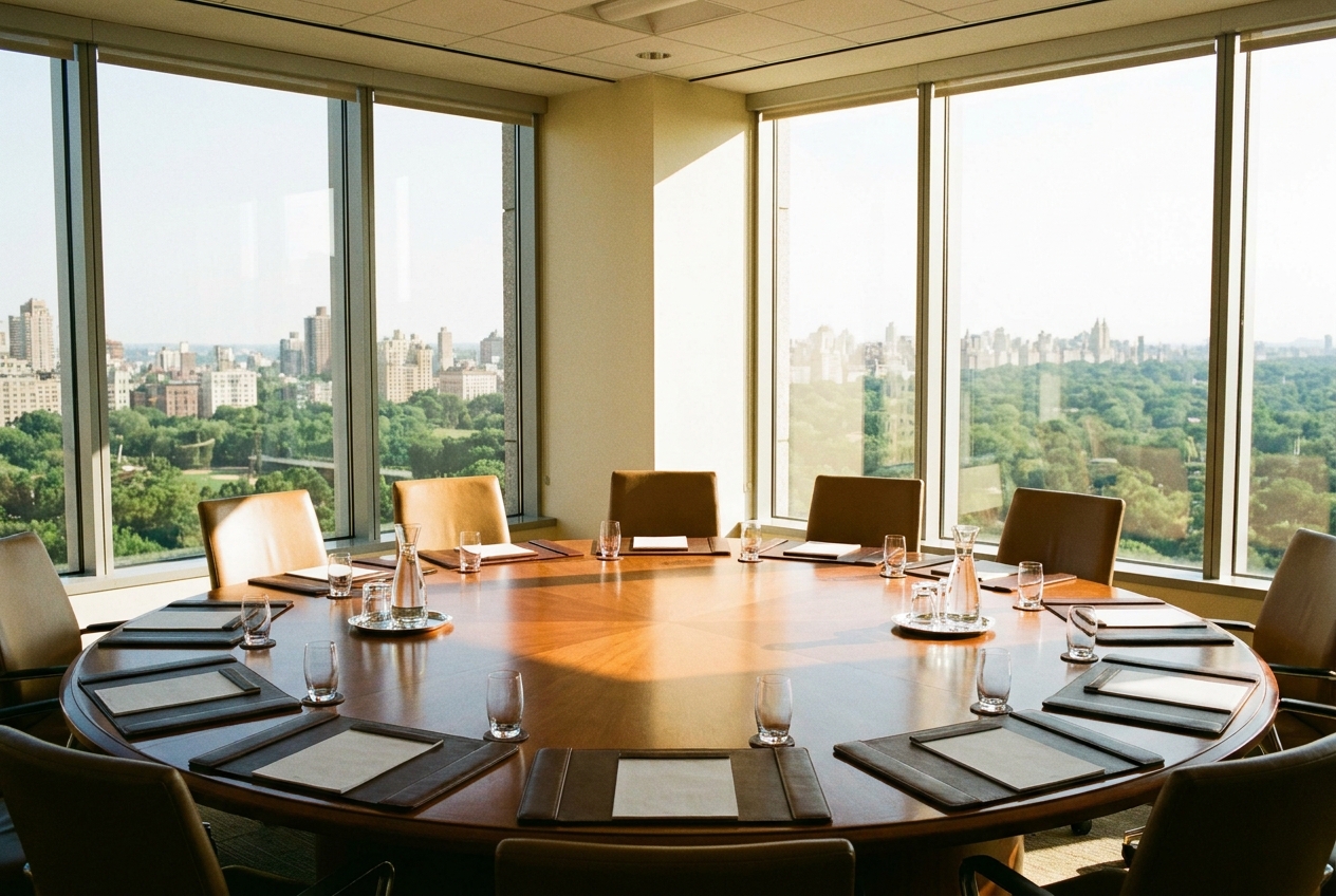 Matt Grasser participates in the executive roundtable for the New Climate Economy for the Amazon Web Services