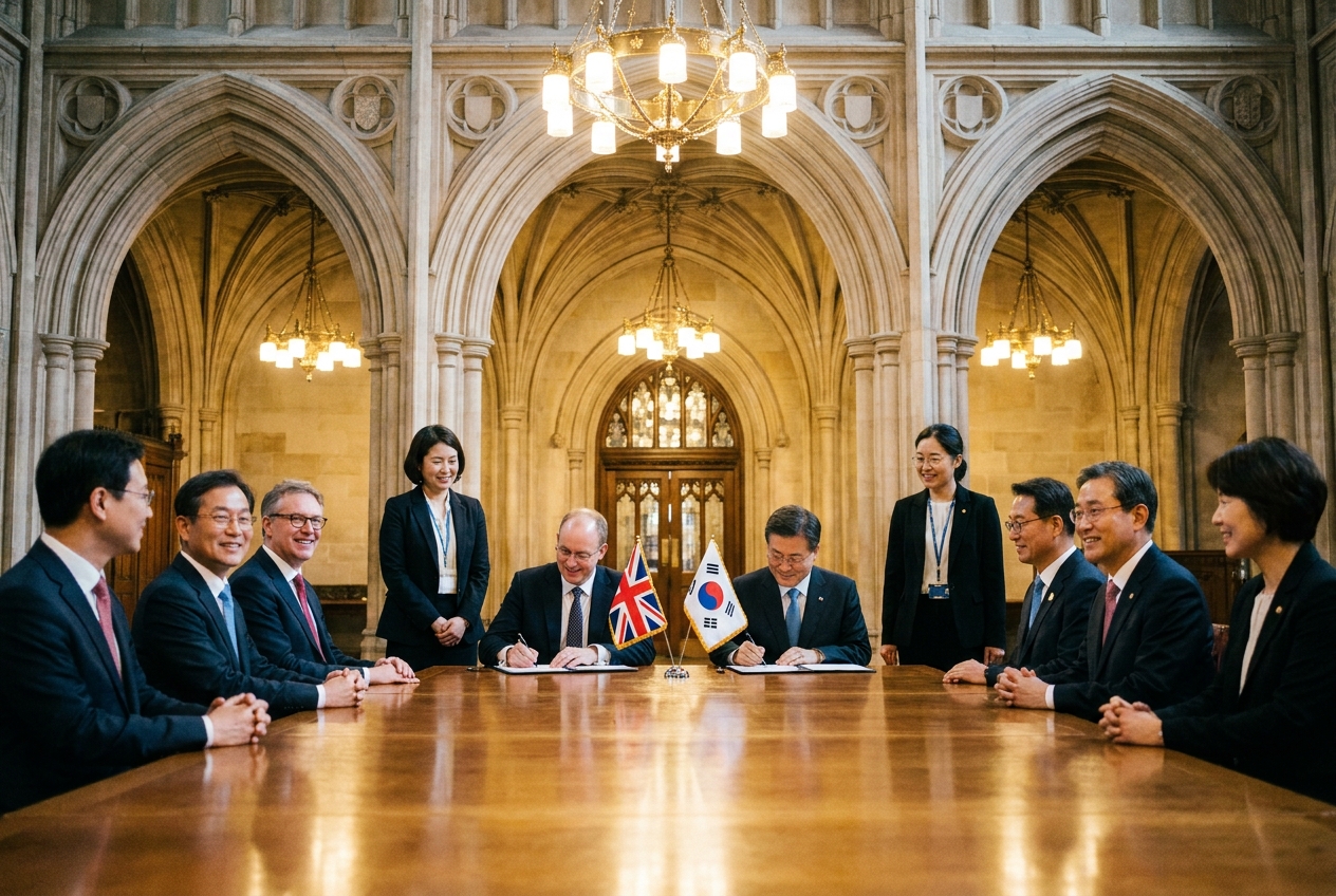 UK establishes FinTech Bridge with the Republic of Korea