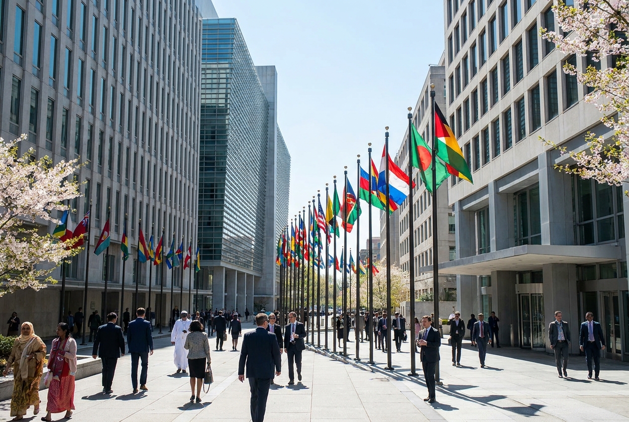 On site with leaders at the World Bank/IMF Spring Meetings 2025