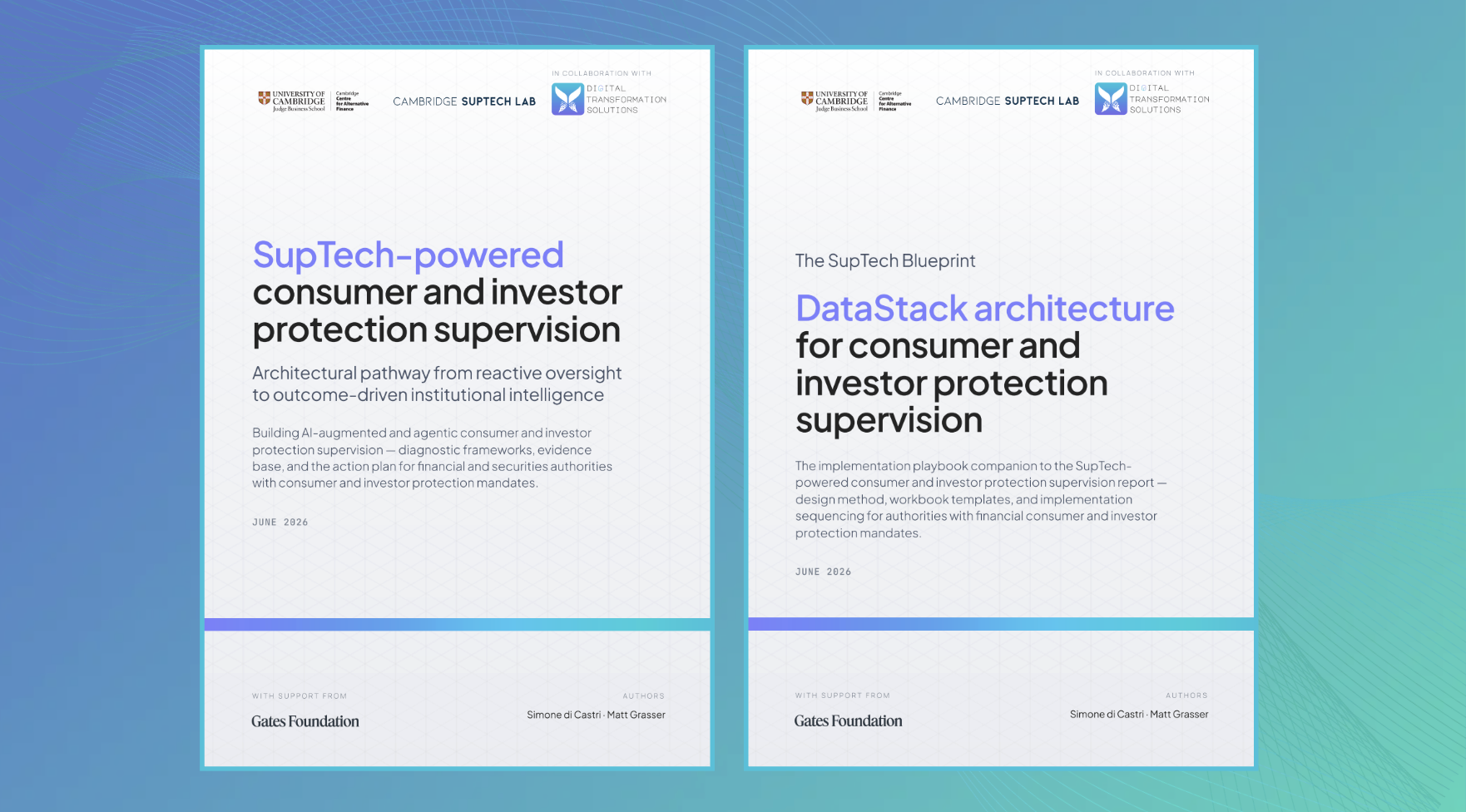 DTS publishes two-part research on SupTech-powered consumer and investor protection supervision