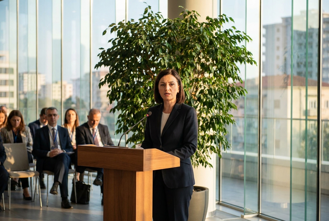 Tina Žumer: Keynote speech - Green Finance conference