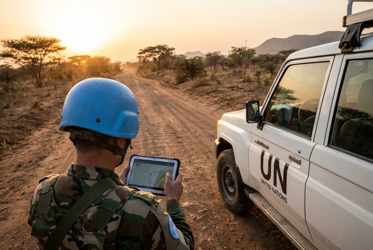 Geospatial peacekeeping: How soldiers and technology can help fight poverty