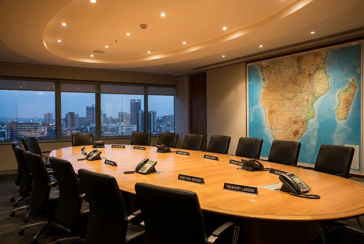 Cross-border crisis simulation exercise in sub-Saharan Africa