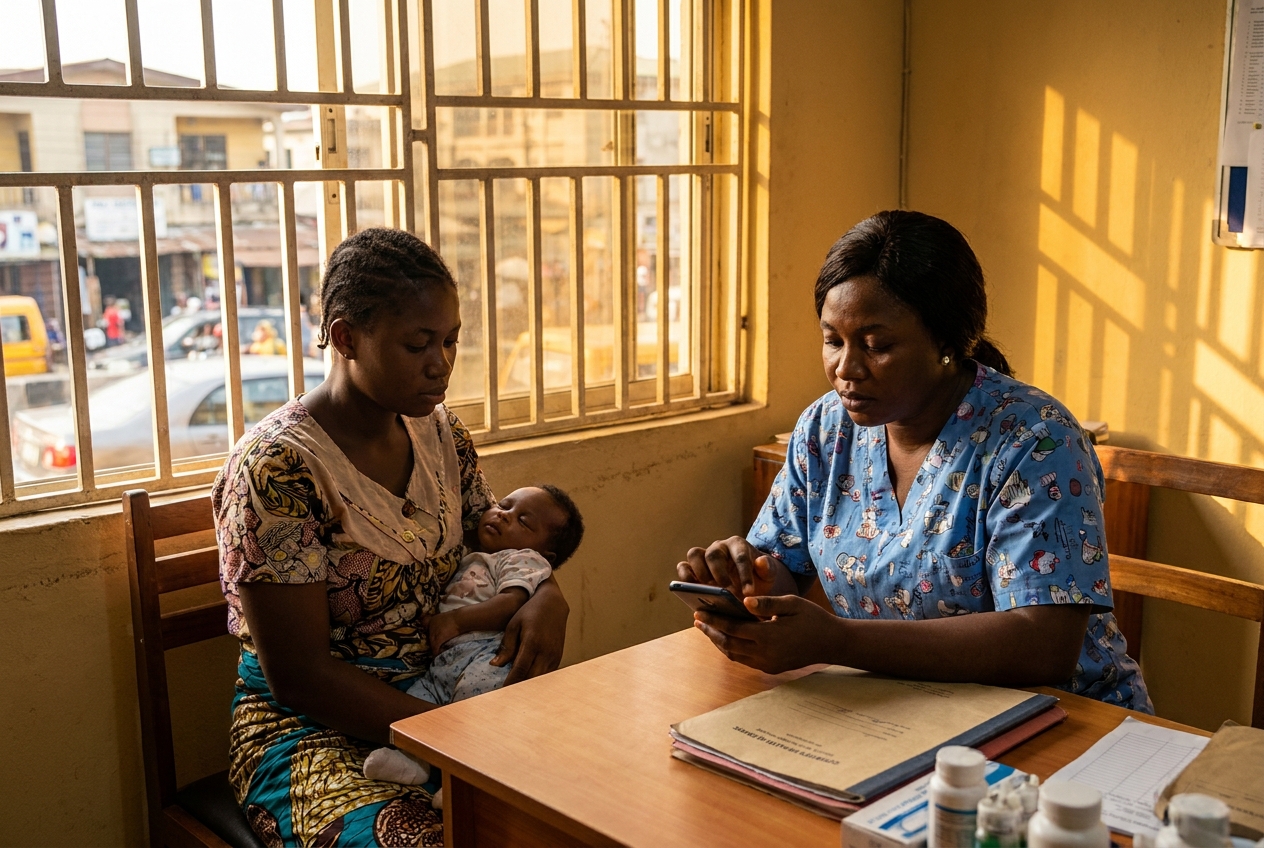 Using mobile technology to improve maternal health and fight Ebola: A case study of mobile innovation in Nigeria