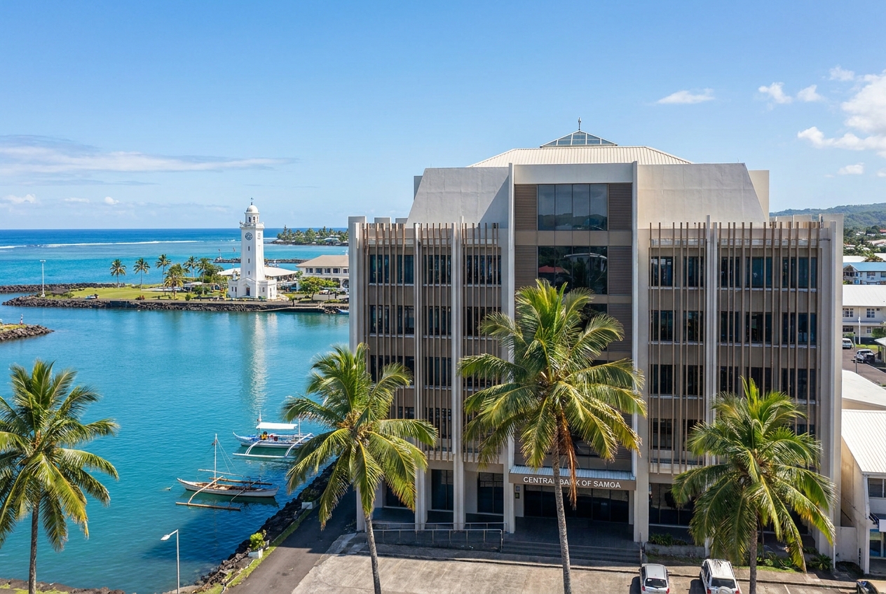 Samoa Finance Sector Resilience and Development Project supported by the World Bank