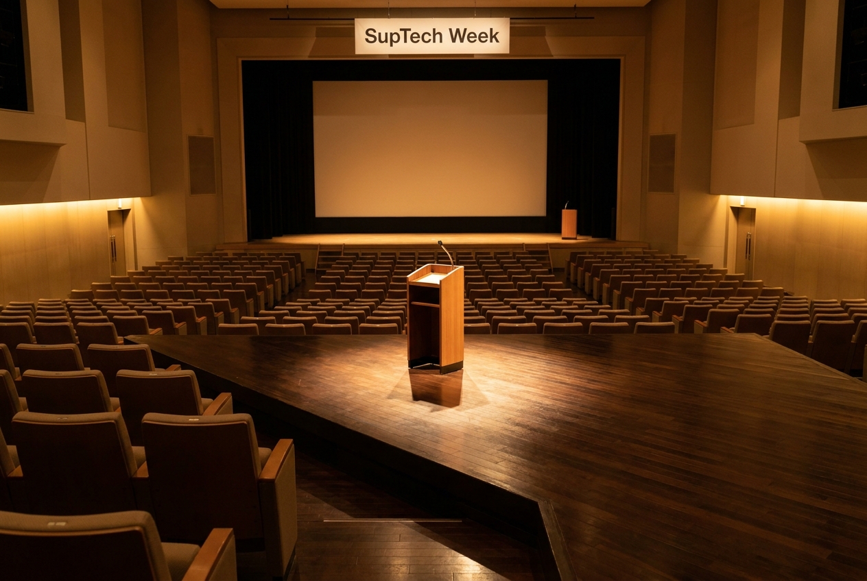 SupTech Week 2023 - Keynote 
