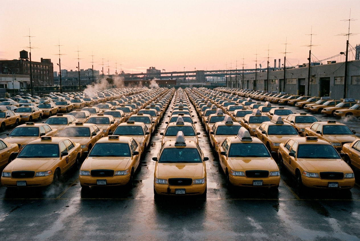 Information Technology, Productivity and Asset Ownership: Evidence from Taxicab Fleets