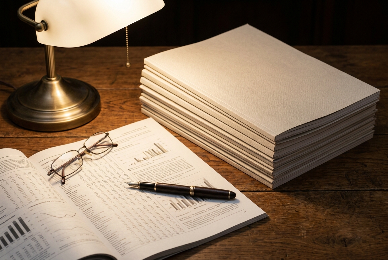 Finance proposition Bank Notebook