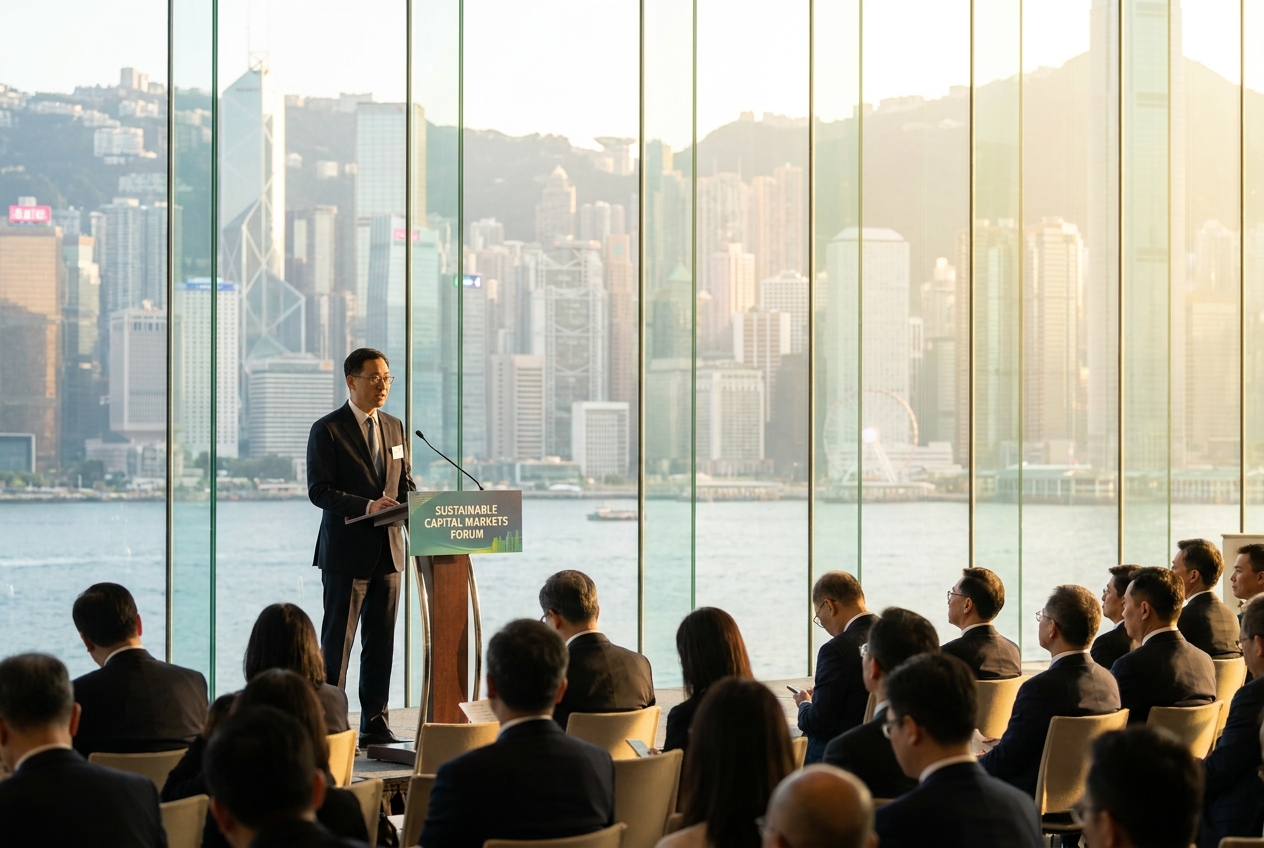 Eddie Yue: Hong Kong - the Asian hub for sustainable finance