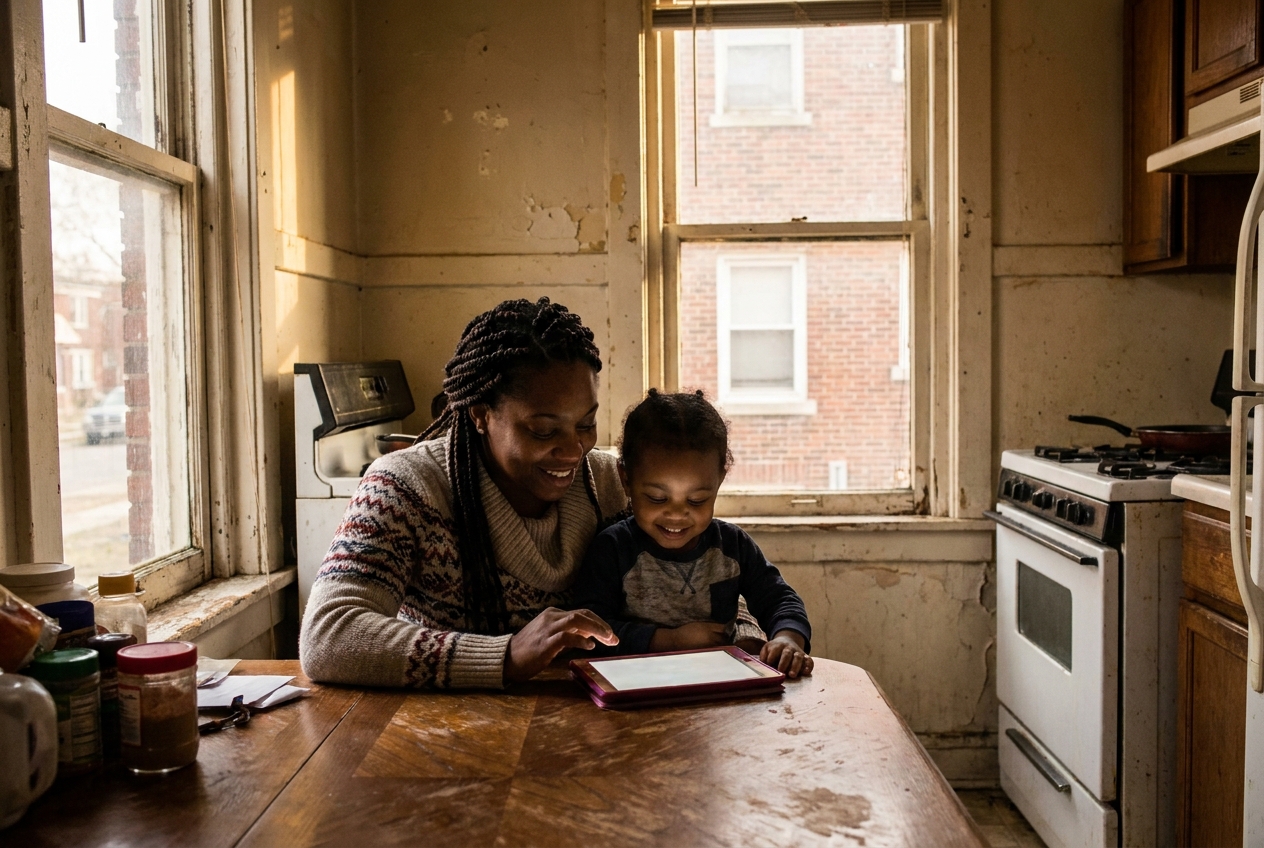 Bridging the Digital Divide: The Role of Parental Involvement in Enhancing Early Literacy Development Through Information Technology in Low-Income Communities
