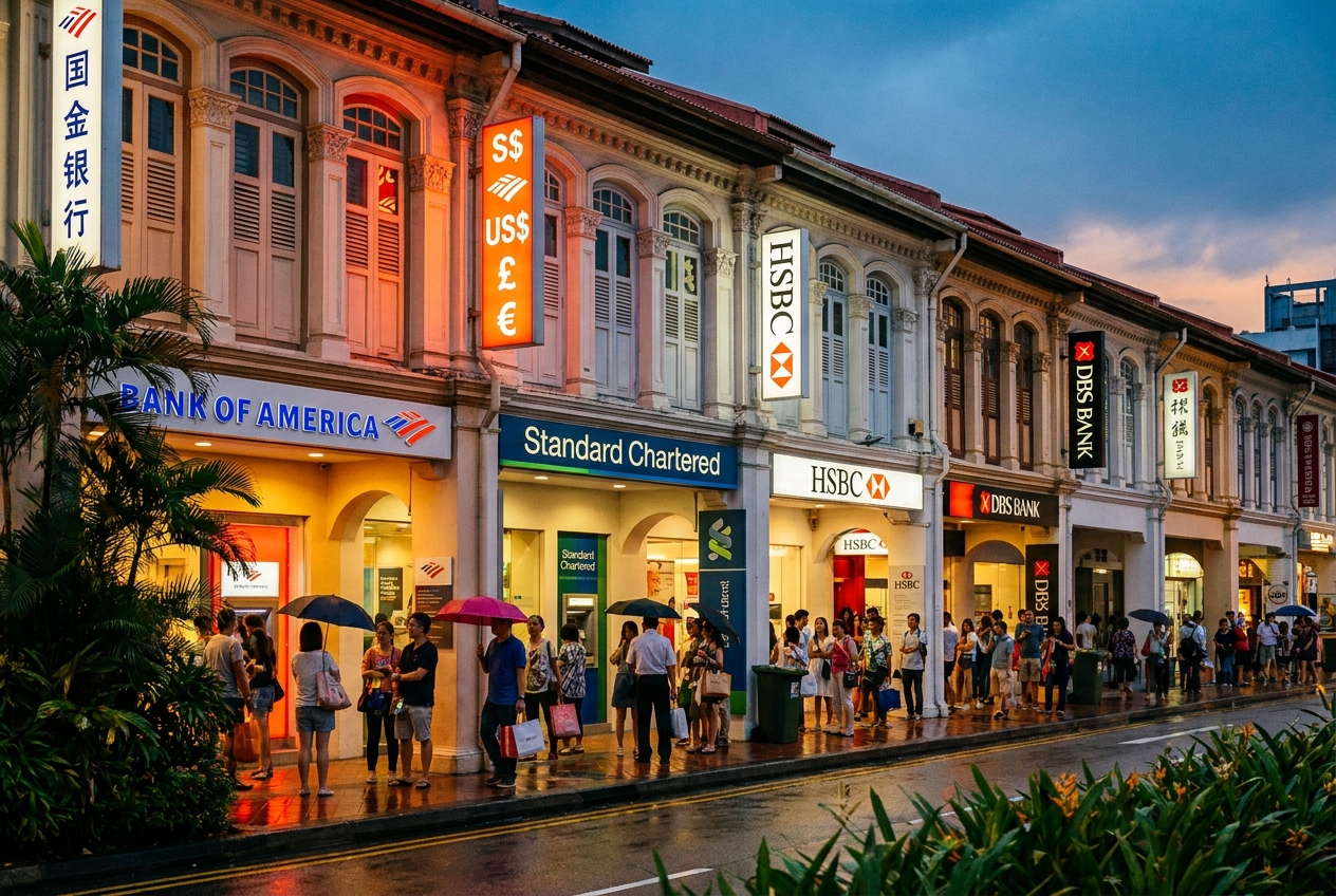 Globalising international banking