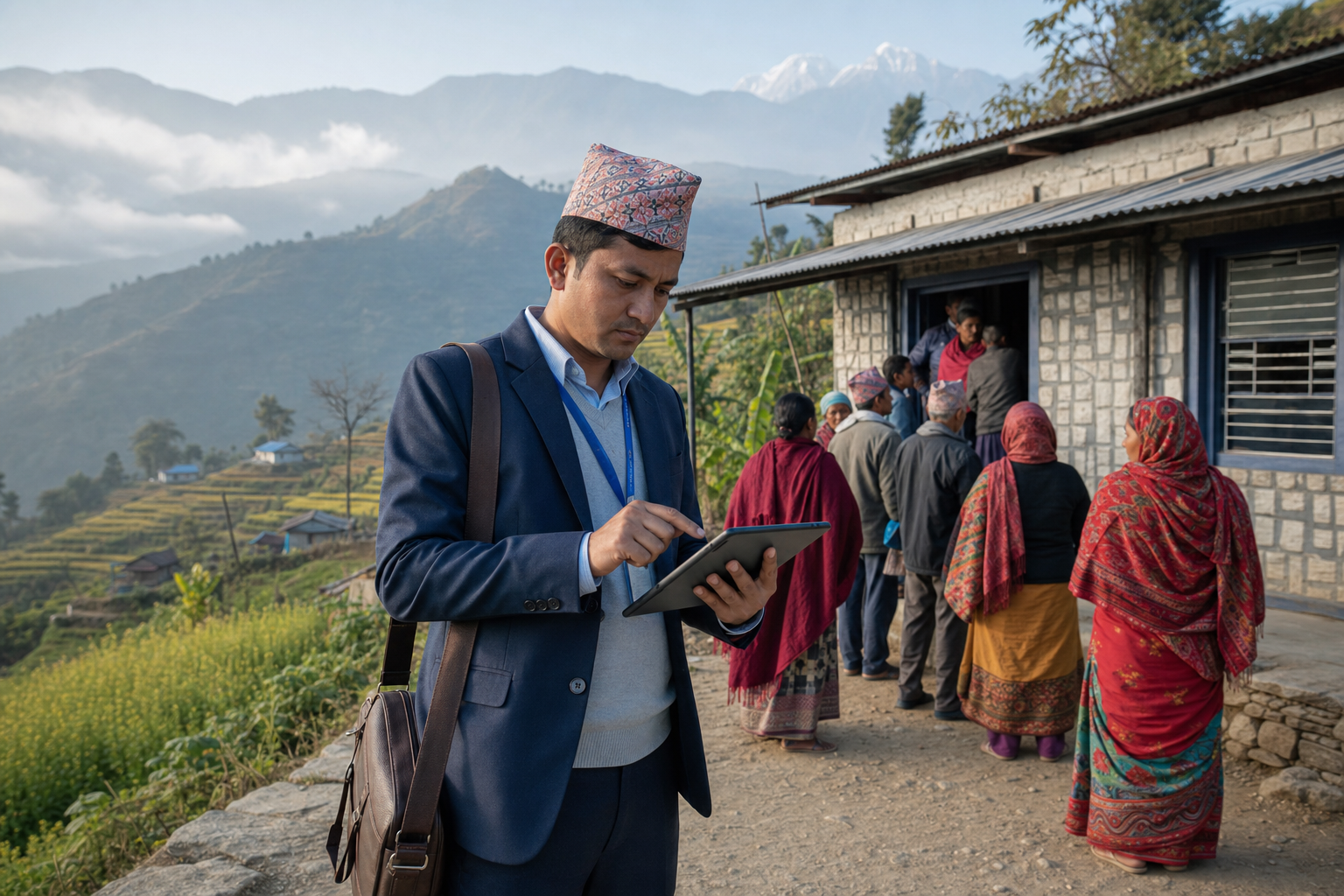 GIS-powered E-Map Portal for Financial Access