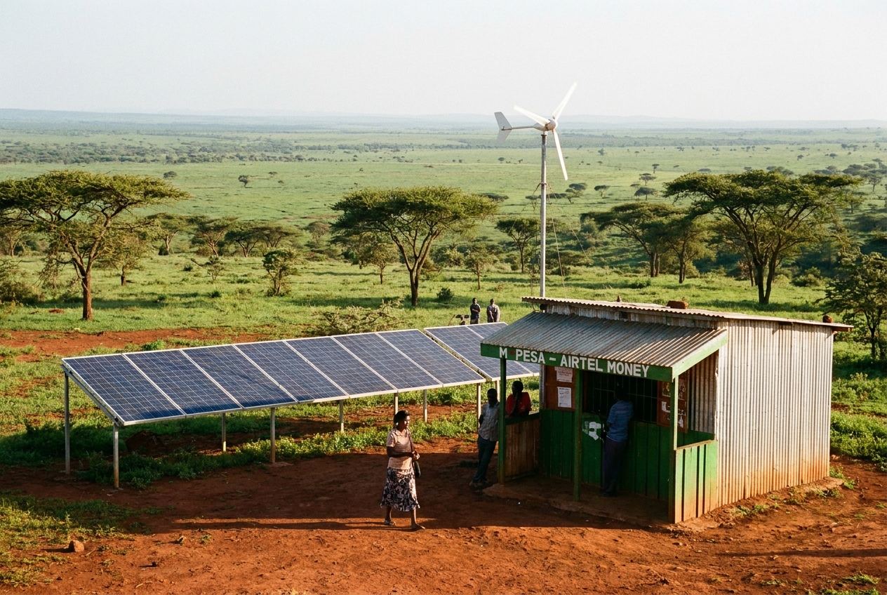 Impact of the Green Economy and Financial Technology on Sustained Sustainable Development