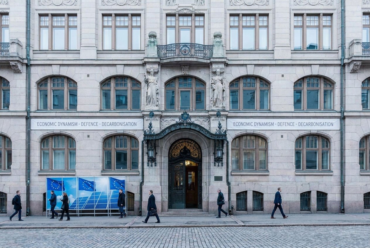 Olli Rehn: Europe's triple test - defence, decarbonisation and dynamism