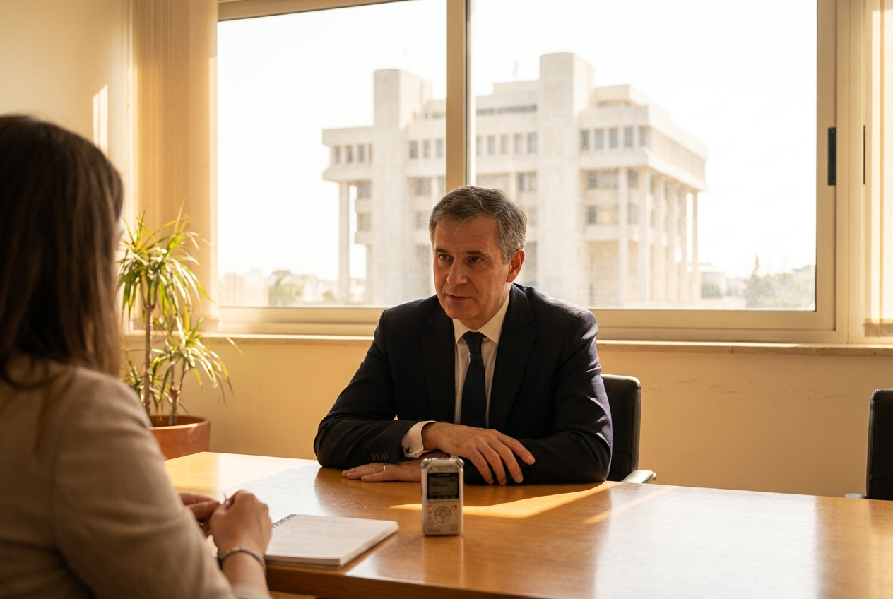 Benoît Cœuré: Interview in Phileleftheros