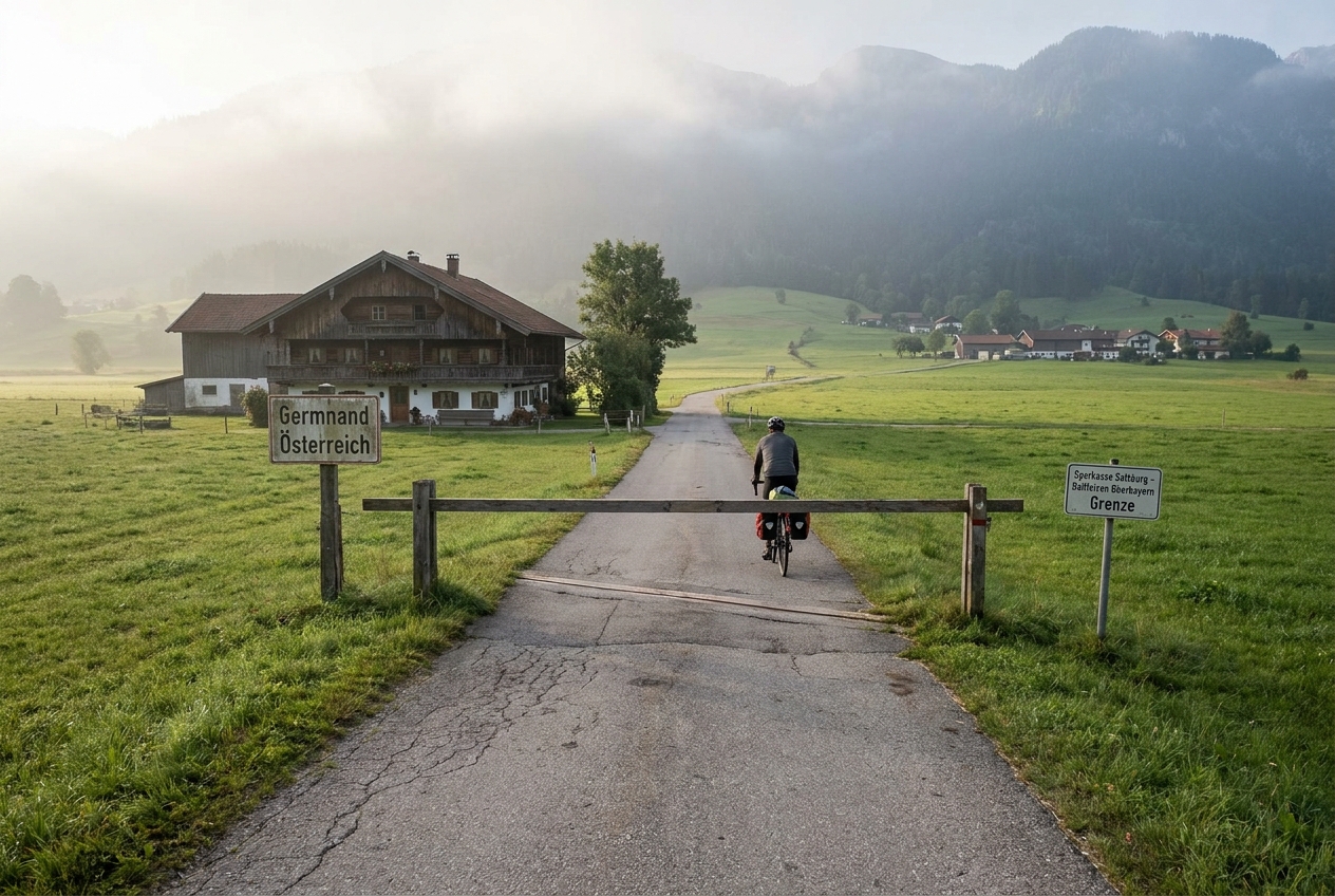 Integrating with Their Feet: Cross-Border Lending at the German-Austrian Border