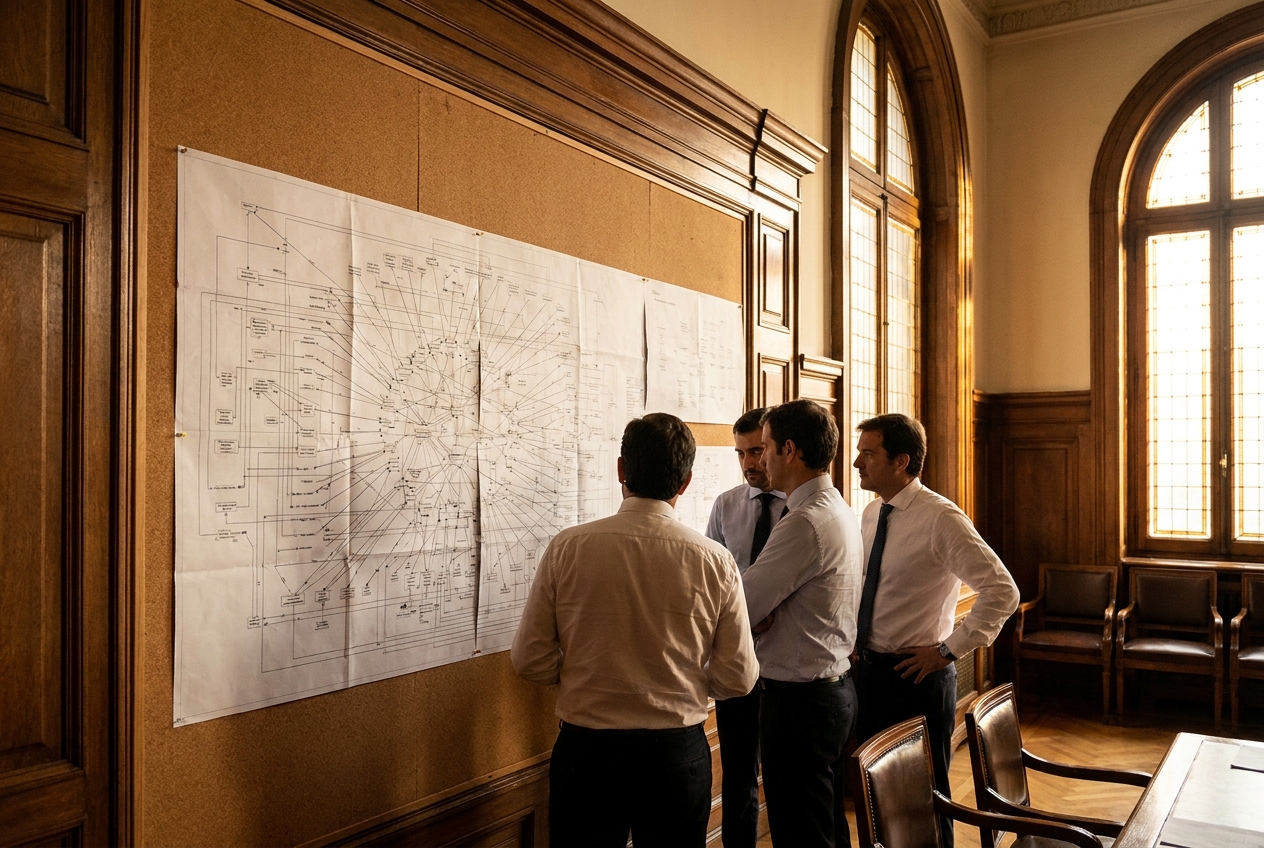 Bank of Spain (BdE) relation inference graphs