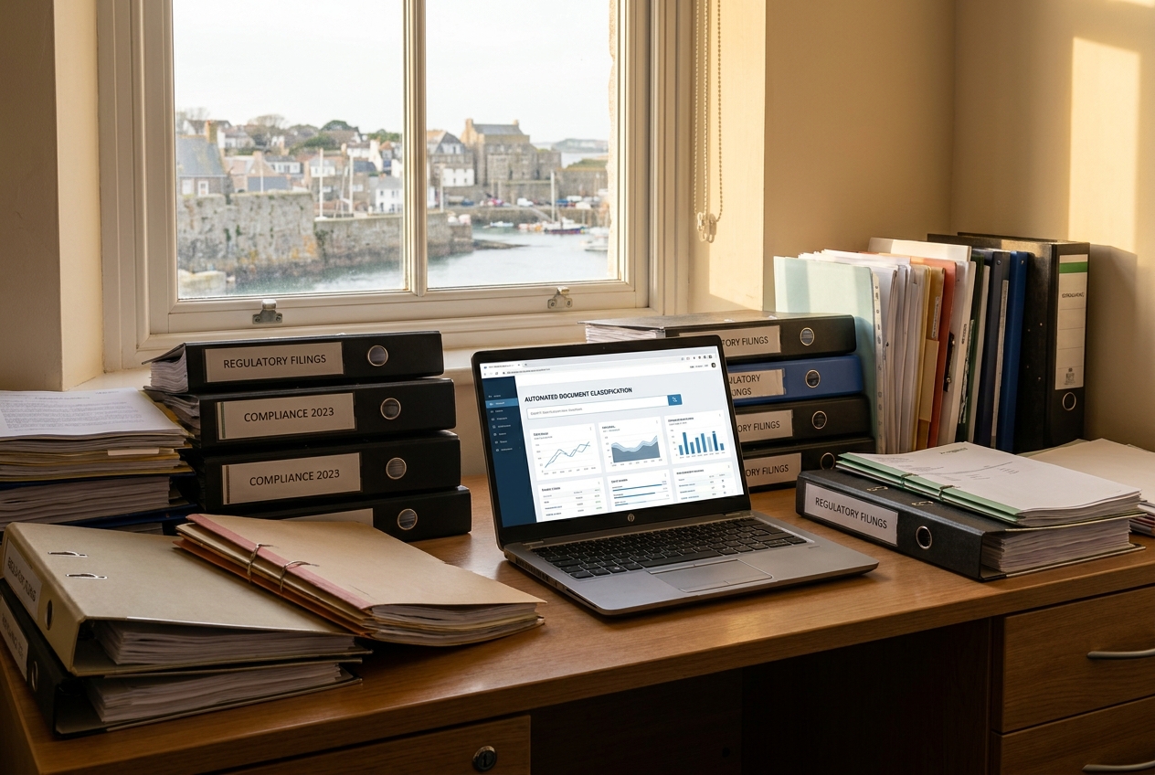 Guernsey Financial Services Commission (GFSC) classification and identification of documents