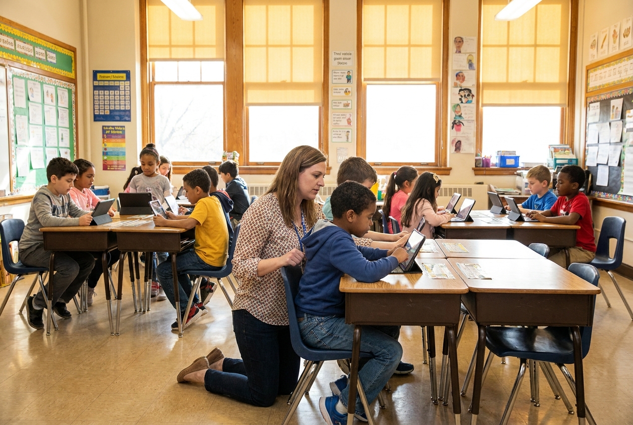 Using Technology to Personalize Learning and Assess Students in Real-Time