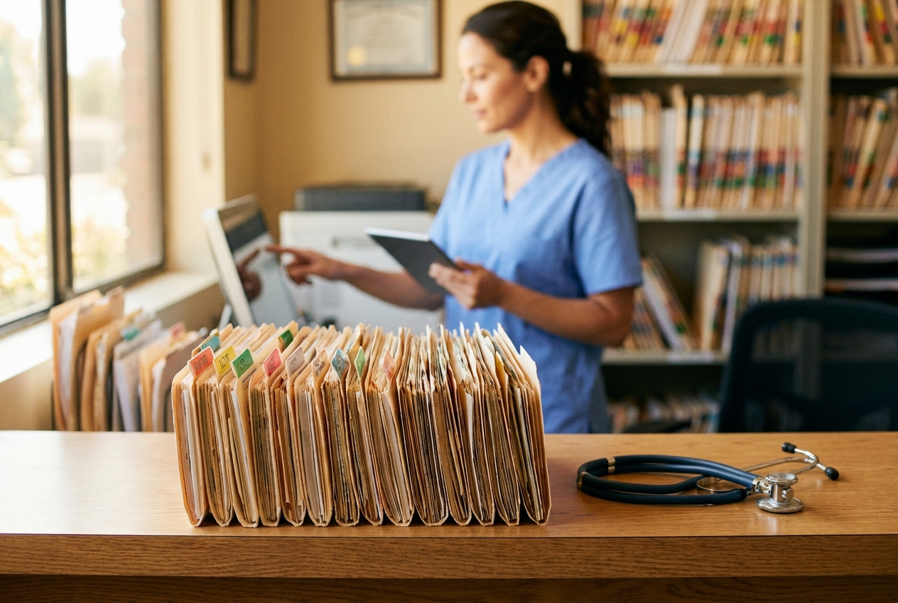 Securing Healthcare Records using Blockchain Technology