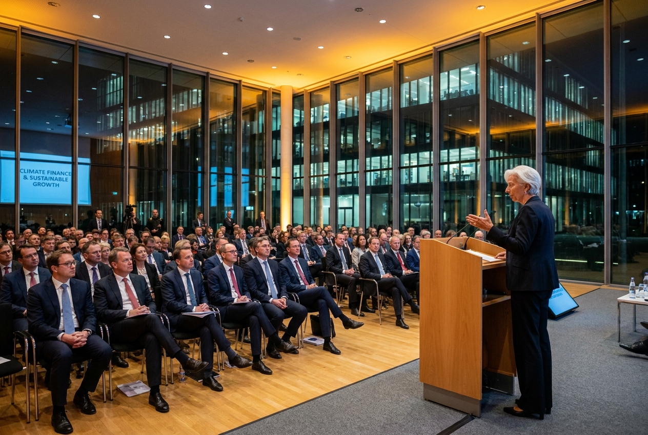 Christine Lagarde: The contribution of finance to combating climate change