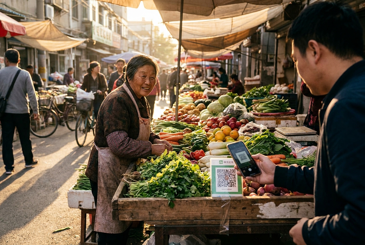 Big techs, QR code payments and financial inclusion